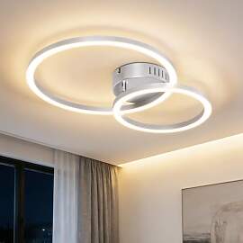 Homefire LED Deckenlampe Wohnzimmer Deckenleuchte