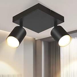 Homefire LED Deckenstrahler Deckenlampe Schwarz -