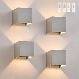 Homefire LED Wandleuchte Innen Aussen - 4ER G9