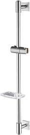HomeHeng Duschstange 80cm mit Seifenschale,