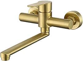 HomeLava 360° Drehbar Wand Wasserhahn 304