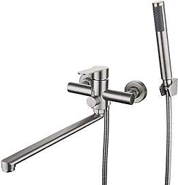 HomeLava Badewannenarmatur mit Handbrause Rund