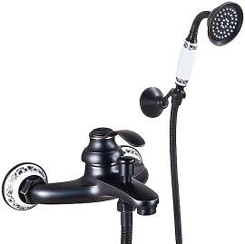 HomeLava Retro Badewannenarmatur mit Handbrause
