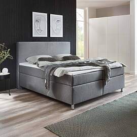 HOMELIV. Boxspringbett Carpo Webstoff