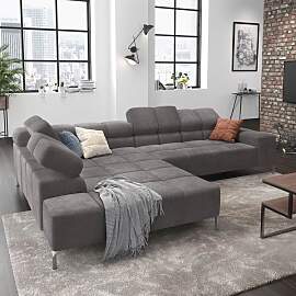 HOMELIV. Ecksofa Cambridge Feincord