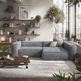 HOMELIV. Glennon Ecksofa Matrix Webstoff
