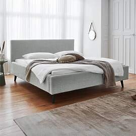 HOMELIV. Polsterbett Calypso Komfort Microteddy
