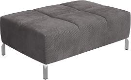 HOMELIV. Polsterhocker Cambridge Feincord