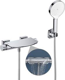 HOMELODY Badewannenarmatur mit Handbrause,