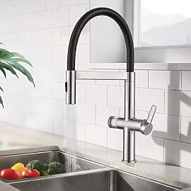 HOMELODY Wasserhahn Küche mit Filter, 2026 Hoher