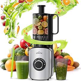 HOMELUX 220W Entsafter Slow Juicer mit 126 MM