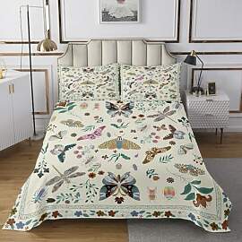 Homemissing Floral Tagesdecke 170x210cm Vinatge