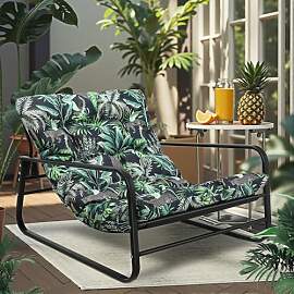 HomeMiYN Sessel Wohnzimmer Gartenliege mit