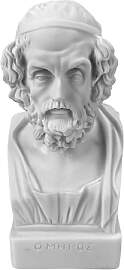 Homer Büste Kopf Epic Poet Autor Iliad und The