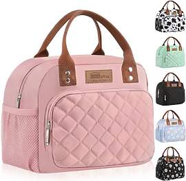 HOMESPON Isolierte Lunchtasche für Frauen Männer 