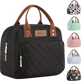 HOMESPON Isolierte Lunchtasche für Frauen Männer 