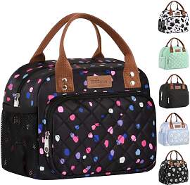 HOMESPON Isolierte Lunchtasche für Frauen Männer 