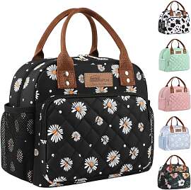 HOMESPON Isolierte Lunchtasche für Frauen Männer 