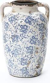 Hometopia Keramik Vase im Landhausstil, Vintage