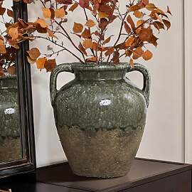 Hometopia Vintage Vase Groß aus Keramik,