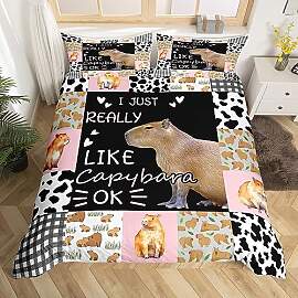 Homewish Capybara Liebhaber Bettwäsche 135x200