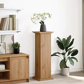 Homgoday Holzwerkstoff Blumenständer 3 Ebenen
