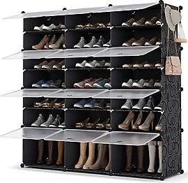 HOMIDEC Schuhregal, 7-stufiger Schuhschrank