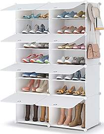 HOMIDEC Schuhregal, 7-stufiger Schuhschrank