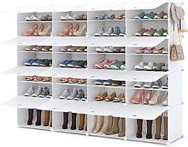 HOMIDEC Schuhregal, Schuhschrank Kunststoff