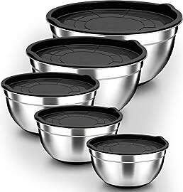 Homikit Rührschüssel Set, 5-teilig