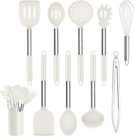 Homikit Silikon Küchenhelfer Set, 10 Stück