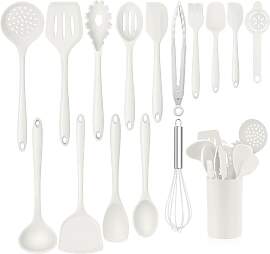 Homikit Silikon Küchenhelfer Set, 16 Stück