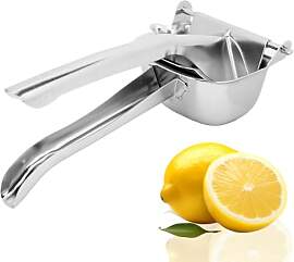 Hominas Zitronenpresse Edelstahl Manuell,