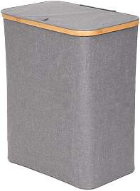 Homla - Wäschekorb "Nellie" in Grau -