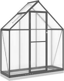 Hommdiy Gewächshaus mit Fundamentrahmen Garten
