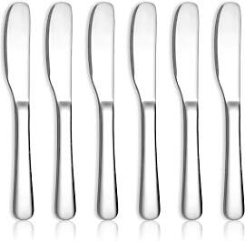 HOMQUEN Edelstahl Buttermesser, Butter Applikator, 
