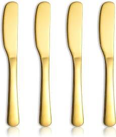 Homquen Edelstahl Buttermesser, Goldenes