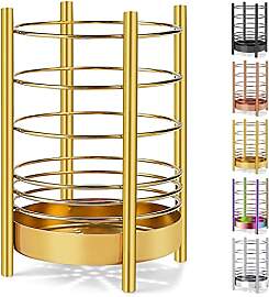 HOMQUEN Gold-Küchenutensilienhalter für