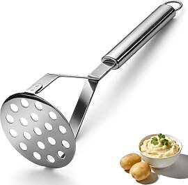 Homquen Kartoffelstampfer aus Edelstahl, Robuster