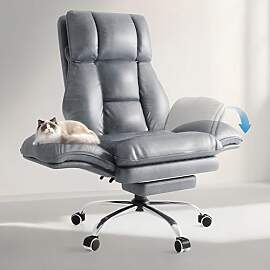 HOMRELEXA Bürostuhl Chefsessel Ergonomisch,
