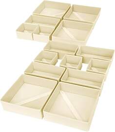 Homsorout Kleiderschrank Schrank Organizer - 15er