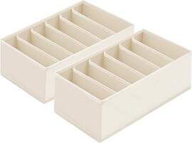 Homsorout Schubladen Organizer für Unterwäsche - 