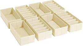Homsorout Schubladen Organizer Kleidung Baby - 8er 