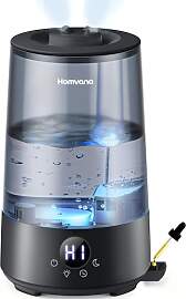 Homvana Luftbefeuchter Schlafzimmer Top-Fill, 3.6L 