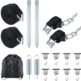 Homvvi Sturmband Markise Set, Vorzelt