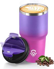 HoneyHolly Thermobecher 600 ml, Wiederverwendbar,
