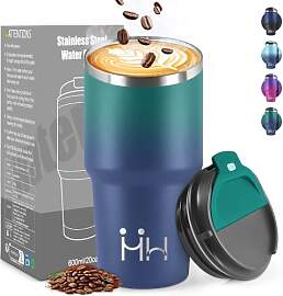 HoneyHolly Thermobecher 600 ml, Wiederverwendbar,