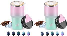 HoneyHolly Thermobecher 600 ml, Wiederverwendbar,