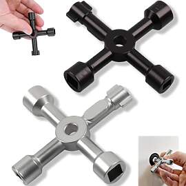 HONMINHUA 4 Wege Multifunktionsschlüssel, 4 in 1