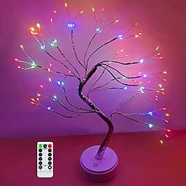 HONPHIER Lichterbaum LED Baumlampe 108 LED
